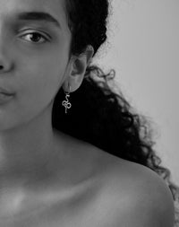 Medusa Signature Hoop Earring | 9ct Yellow Gold