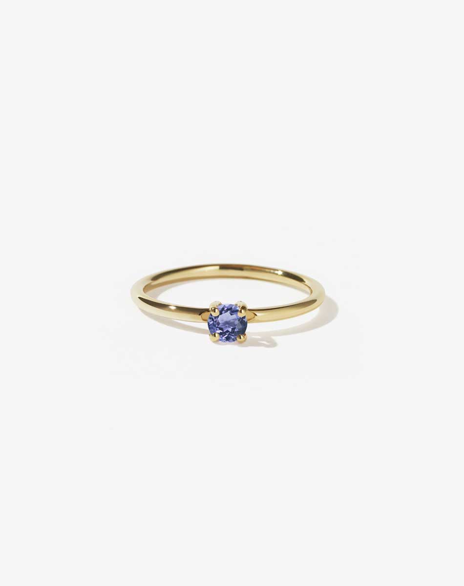 Micro Round Ring | 9ct Yellow Gold