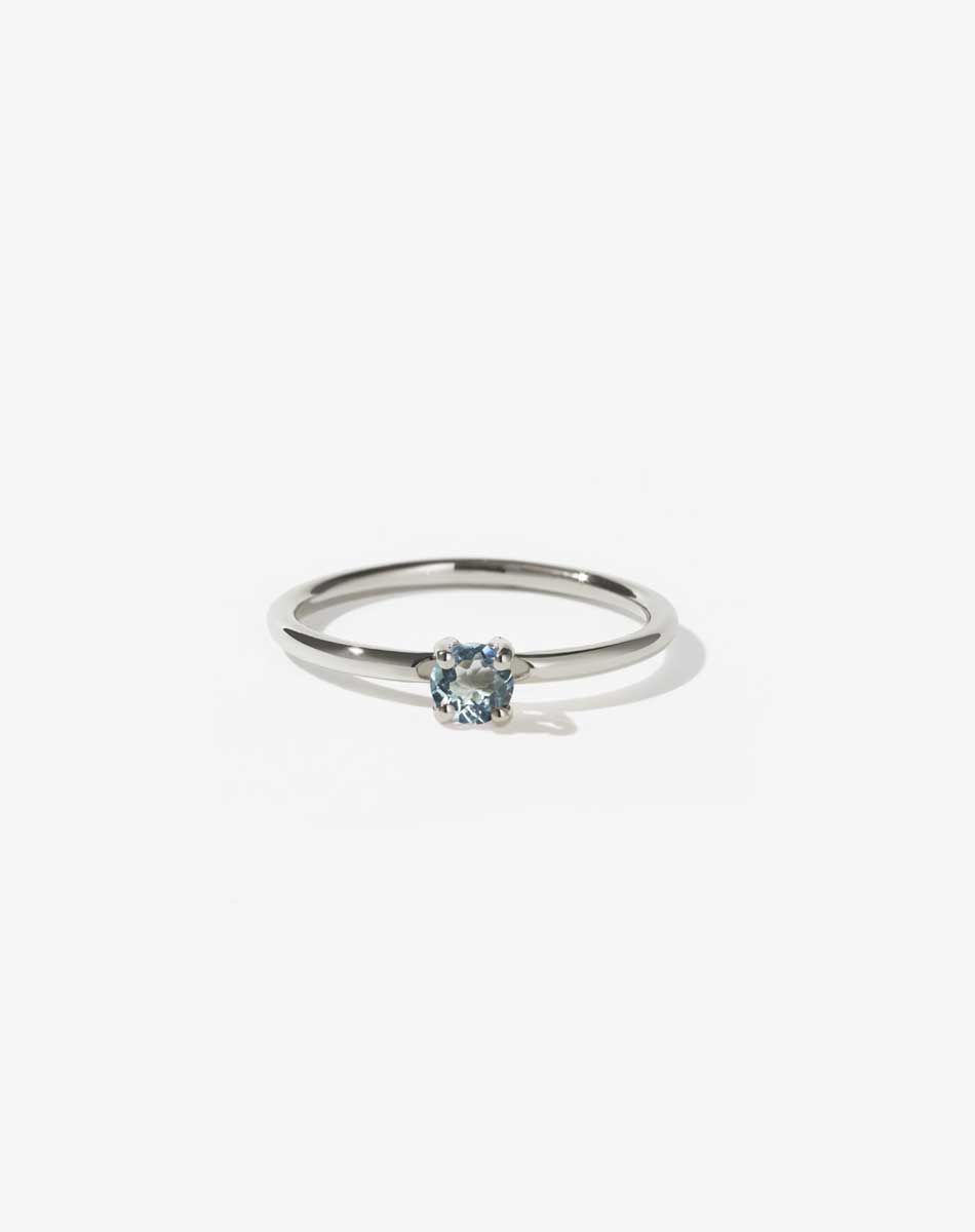 Micro Round Ring | Sterling Silver