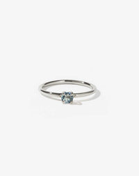 Micro Round Ring | Sterling Silver