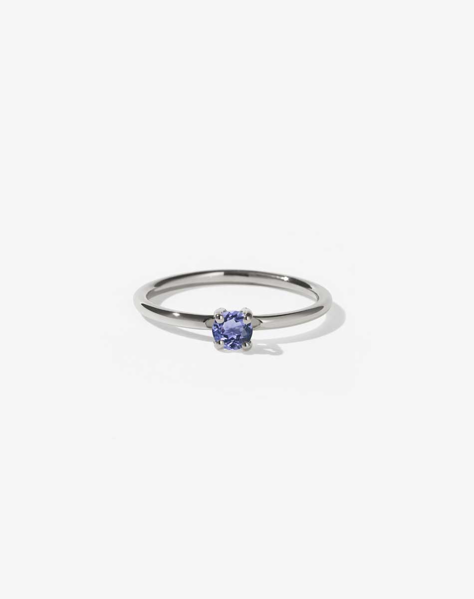 Micro Round Ring | Sterling Silver
