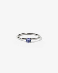 Micro Round Ring | Sterling Silver