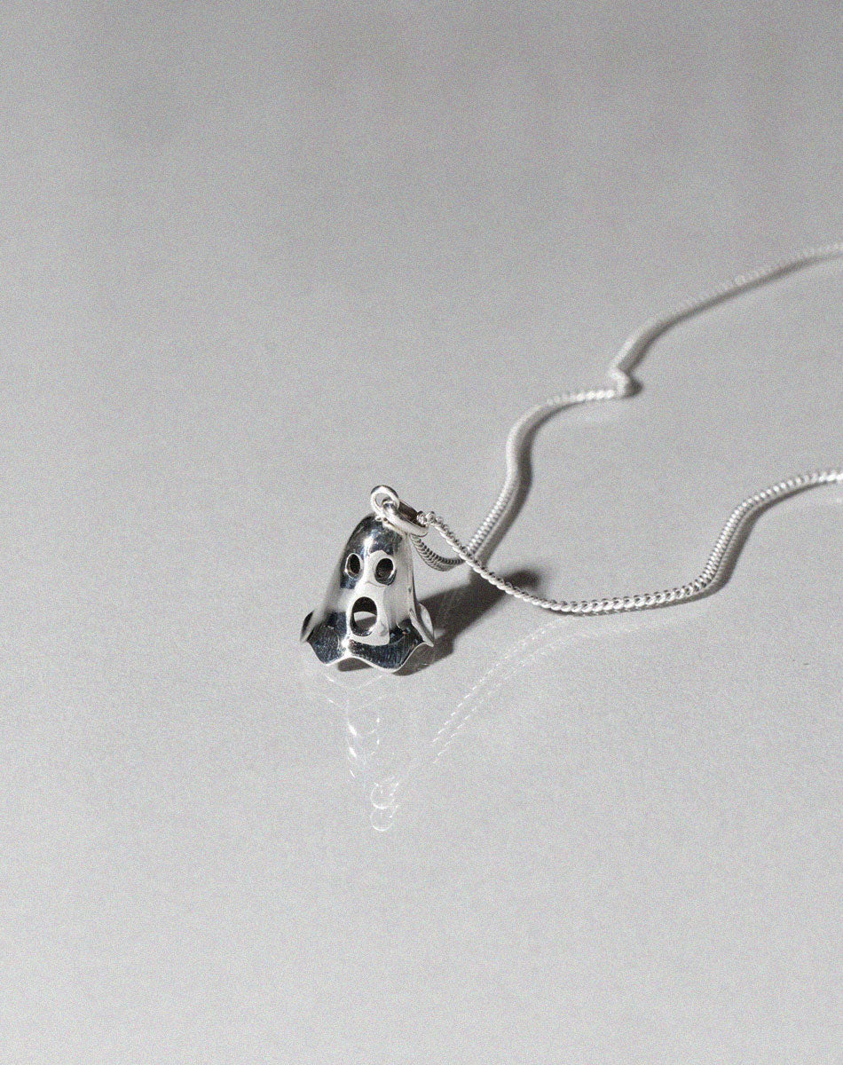 NELL Ghost Necklace | 9ct Yellow Gold