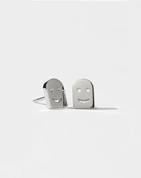 Nell Headstone Stud Earrings | Sterling Silver