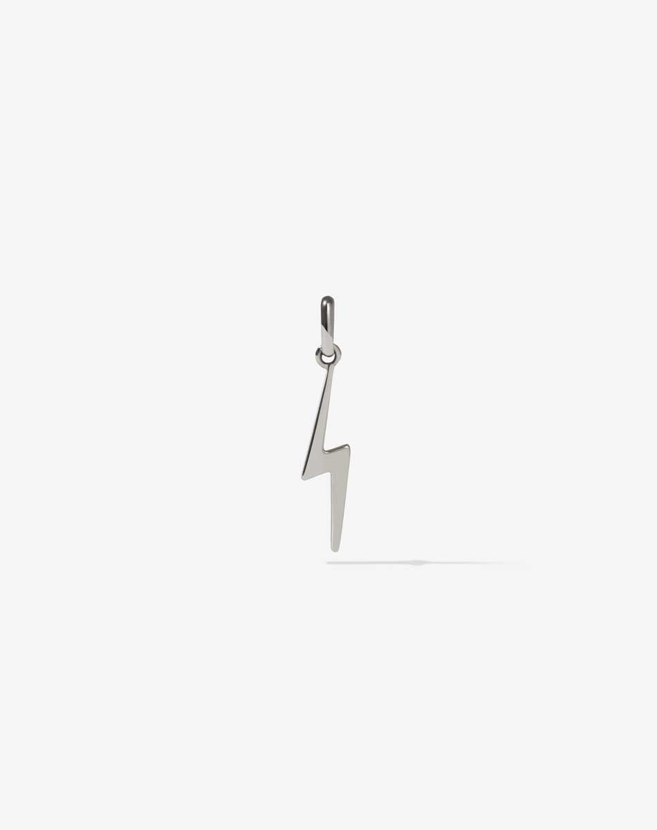 NELL Lightning Bolt Charm | Sterling Silver