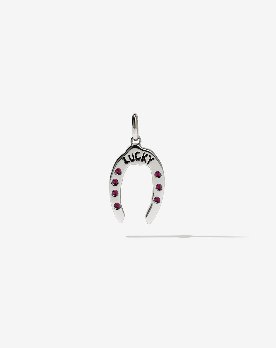 Nell Lucky Charm Stone Set | Sterling Silver