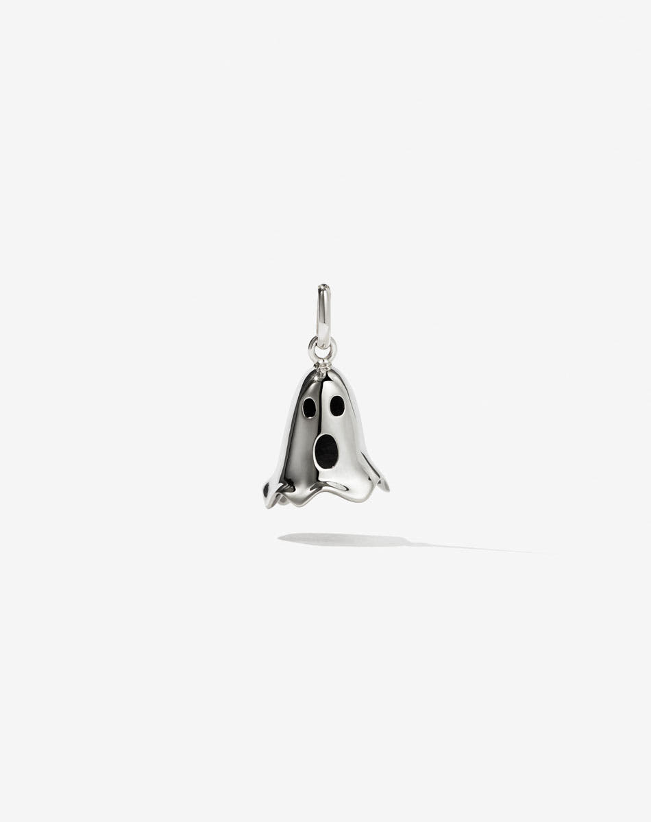 NELL Ghost Charm | Sterling Silver