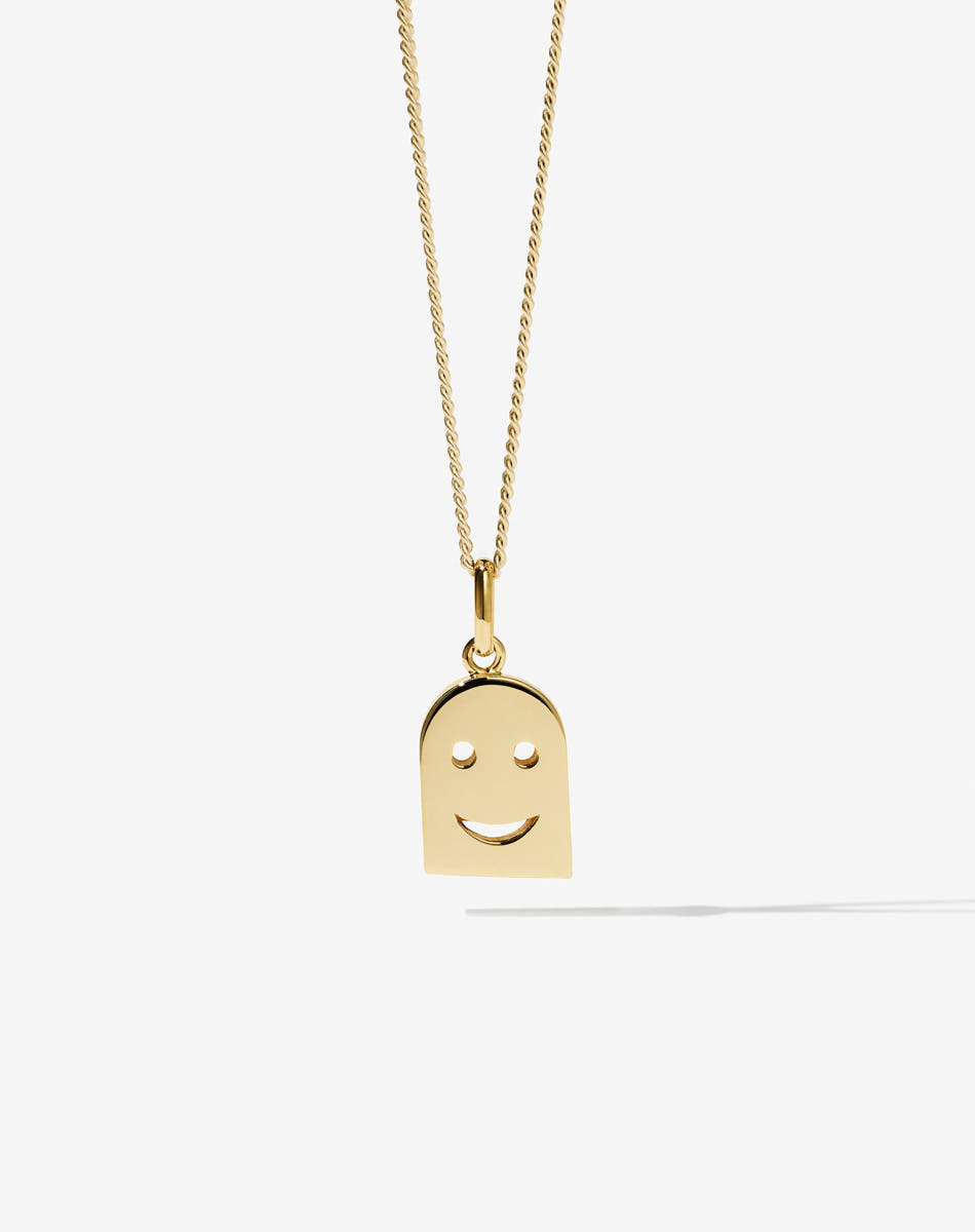 NELL Headstone Necklace | 9ct Yellow Gold