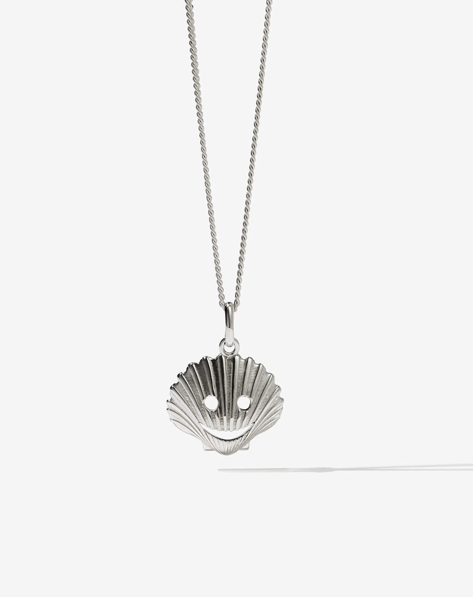 NELL Shell Necklace | Sterling Silver