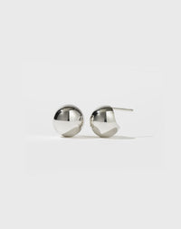 Orb Earrings Small | Sterling Silver