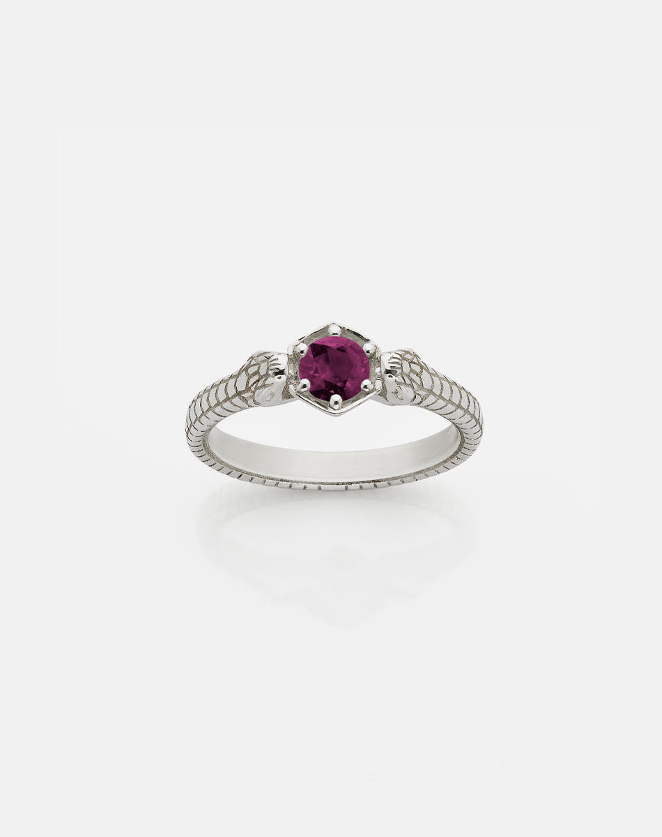 Snake Bite Ring | Sterling Silver