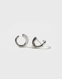 Wave Earrings Small | Sterling Silver