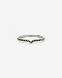 Arrow Eternity Band | 14ct White Gold
