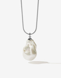Baroque Necklace | Sterling Silver