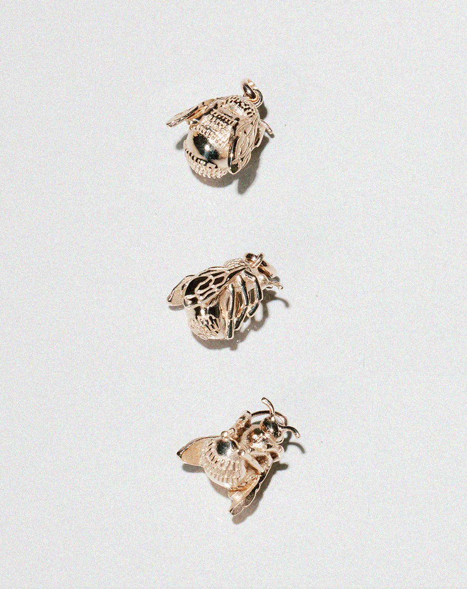 Bee Charm | Sterling Silver