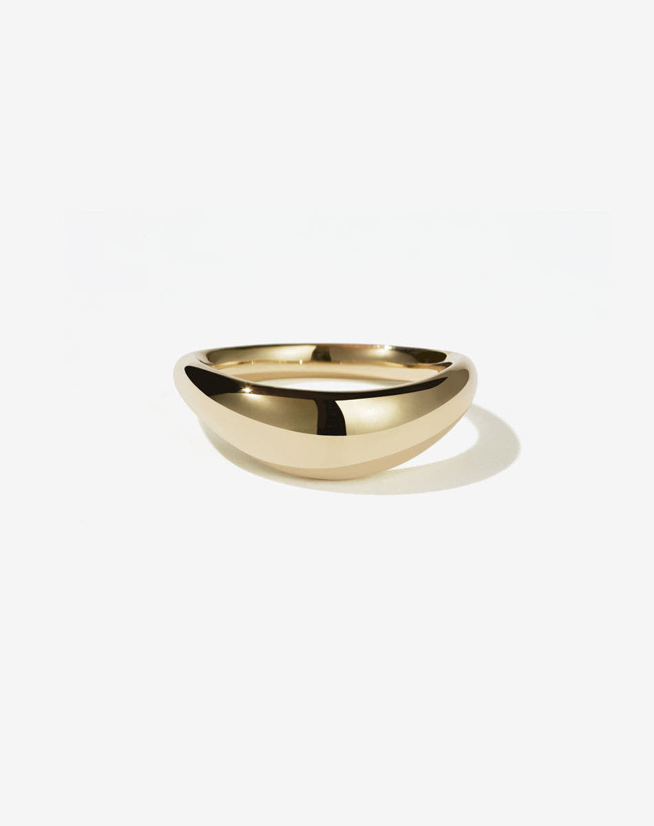 Claude Band Plain | 9ct Yellow Gold