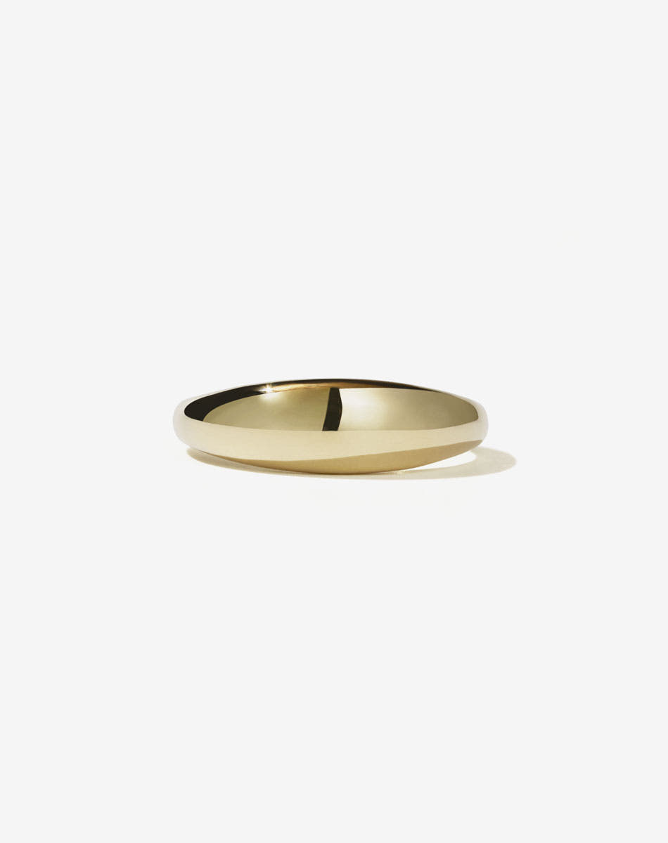 Claude Ring Plain | 9ct Yellow Gold