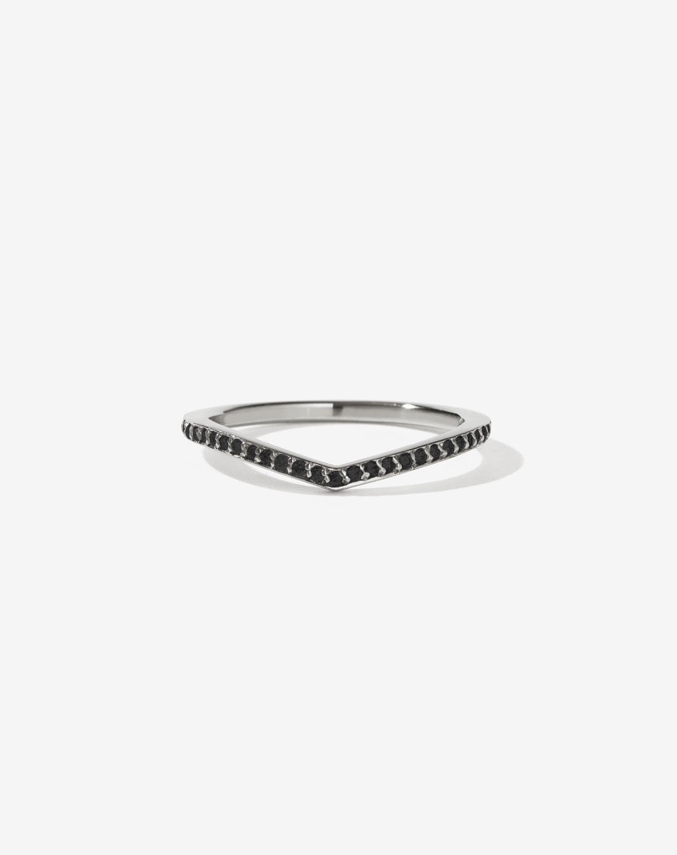 Curved Eternity Band | Platinum