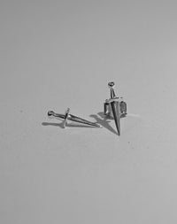 Dagger Stud Earrings | 9ct Yellow Gold