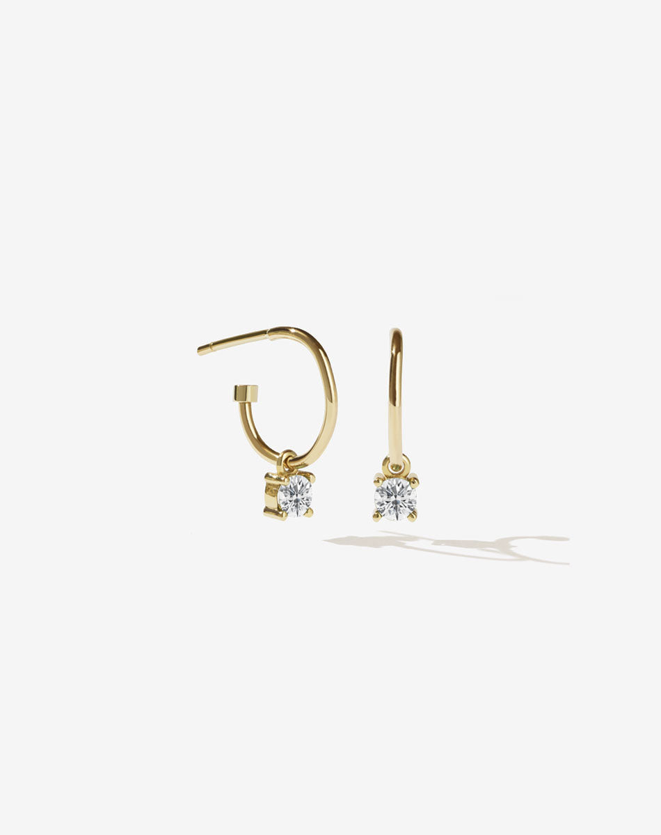 Della Earrings | 23k Gold Plated