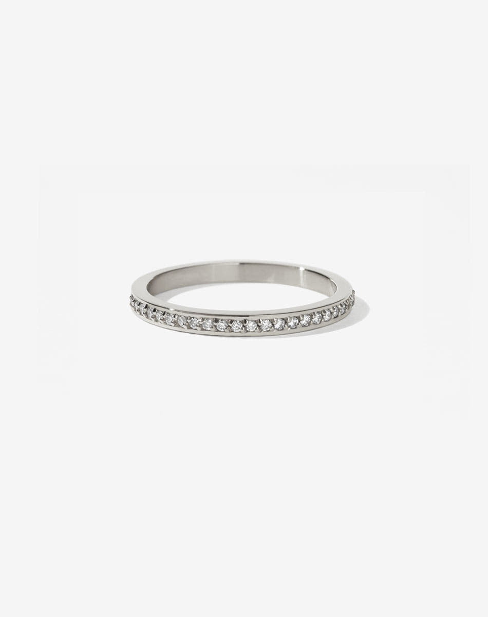 Diamond Eternity Band | 9ct White Gold