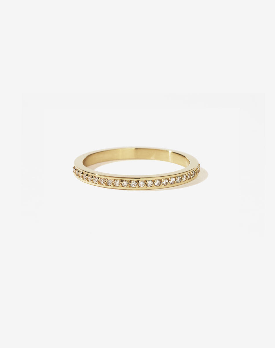 Diamond Eternity Band | 9ct Yellow Gold