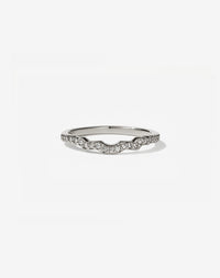 Eternal Band Pave | 9ct White Gold