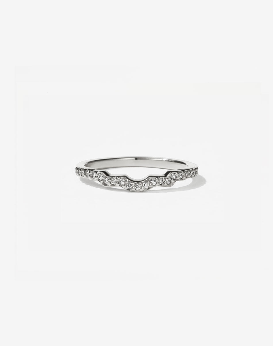 Eternal Band Pave | Platinum