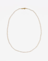 Micro Pearl Necklace | 9ct Solid Gold
