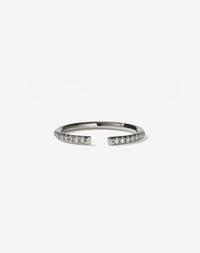 Paloma Band Pave | 18ct White Gold