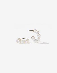Paris Hoop Earrings | 9ct Yellow Gold