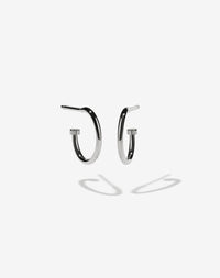 Signature Hoops | Sterling Silver