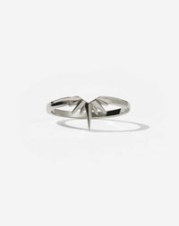 Starburst Band | 18ct White Gold