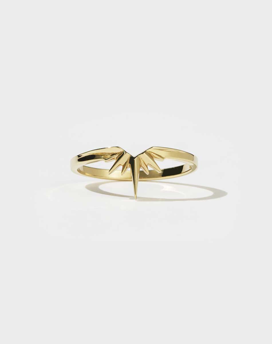 Starburst Band | 18ct Yellow Gold