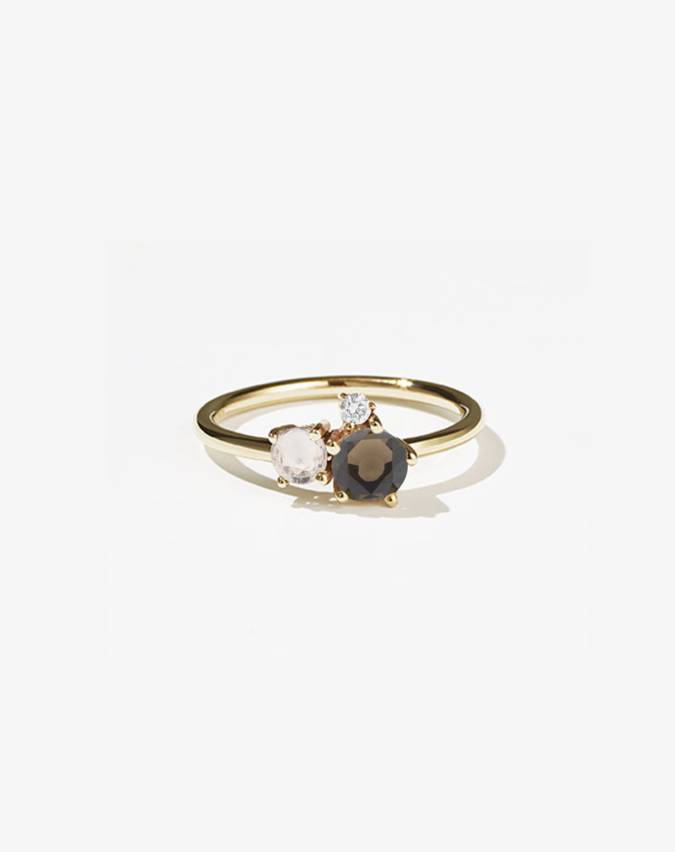 Trio Ring | 9ct Yellow Gold