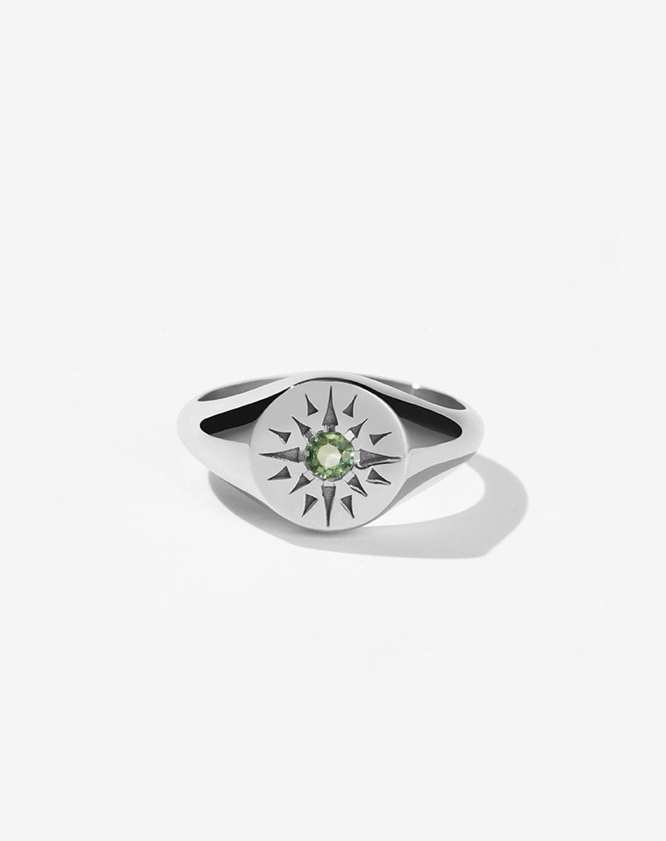 Ursa Signet Ring | Sterling Silver