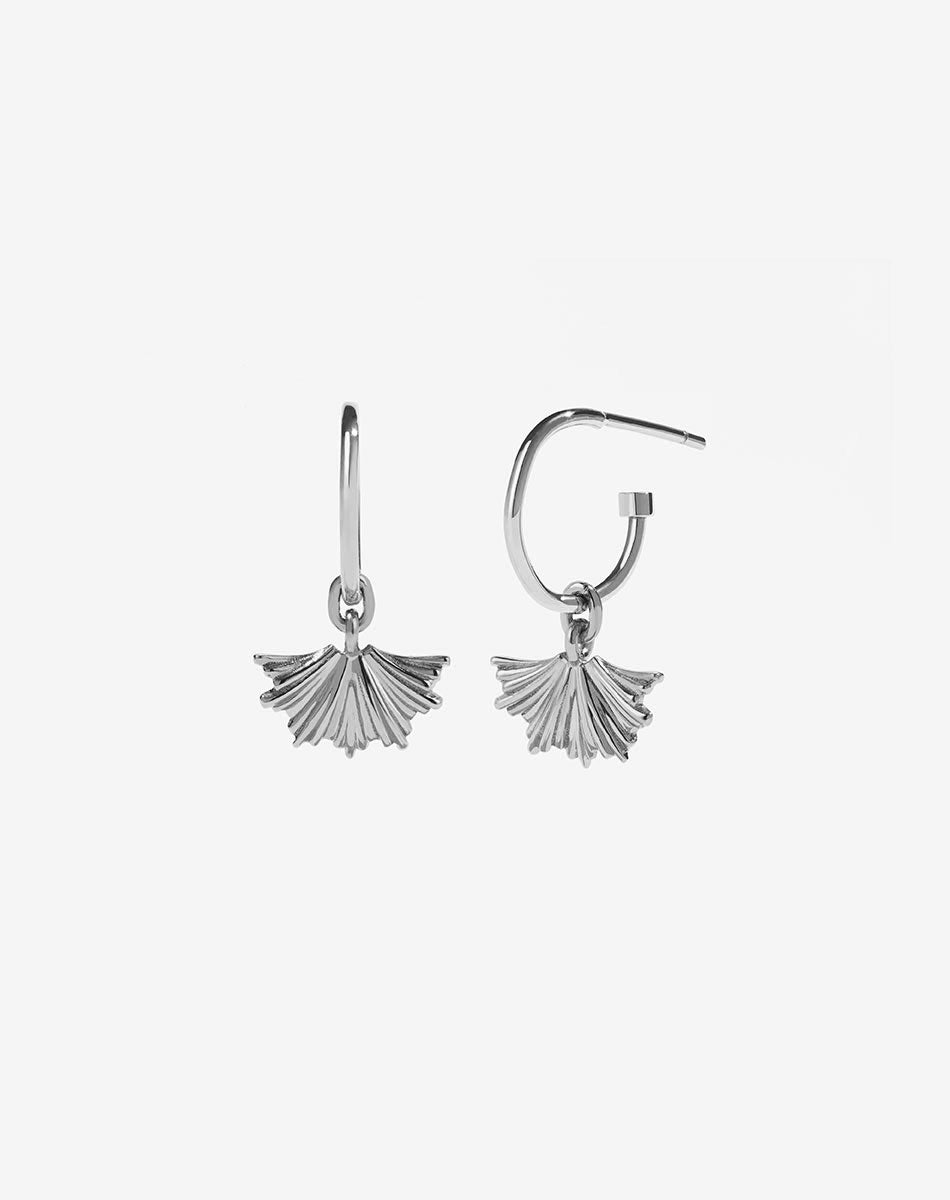 Vita Signature Hoop | Sterling Silver
