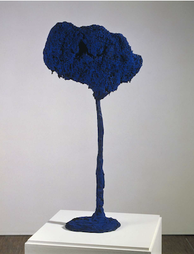 Tree, Large Blue Sponge, 1962 - Yves Klein