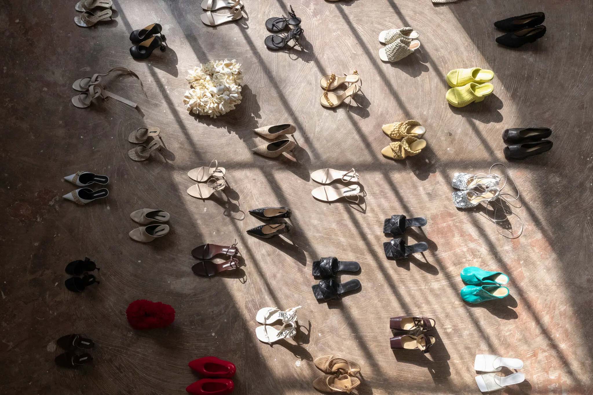 Nina Christen shoes by Dmitry Kostyukov for New York Times
